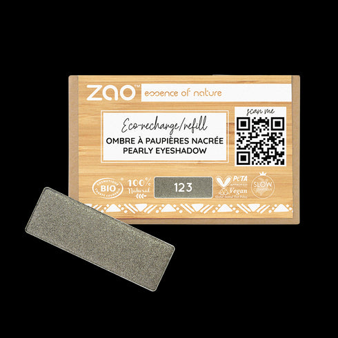 Zao 長方礦物眼影補充裝 Rectangle Eyeshadow Refill
